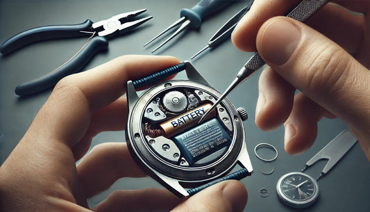Une montre ouverte