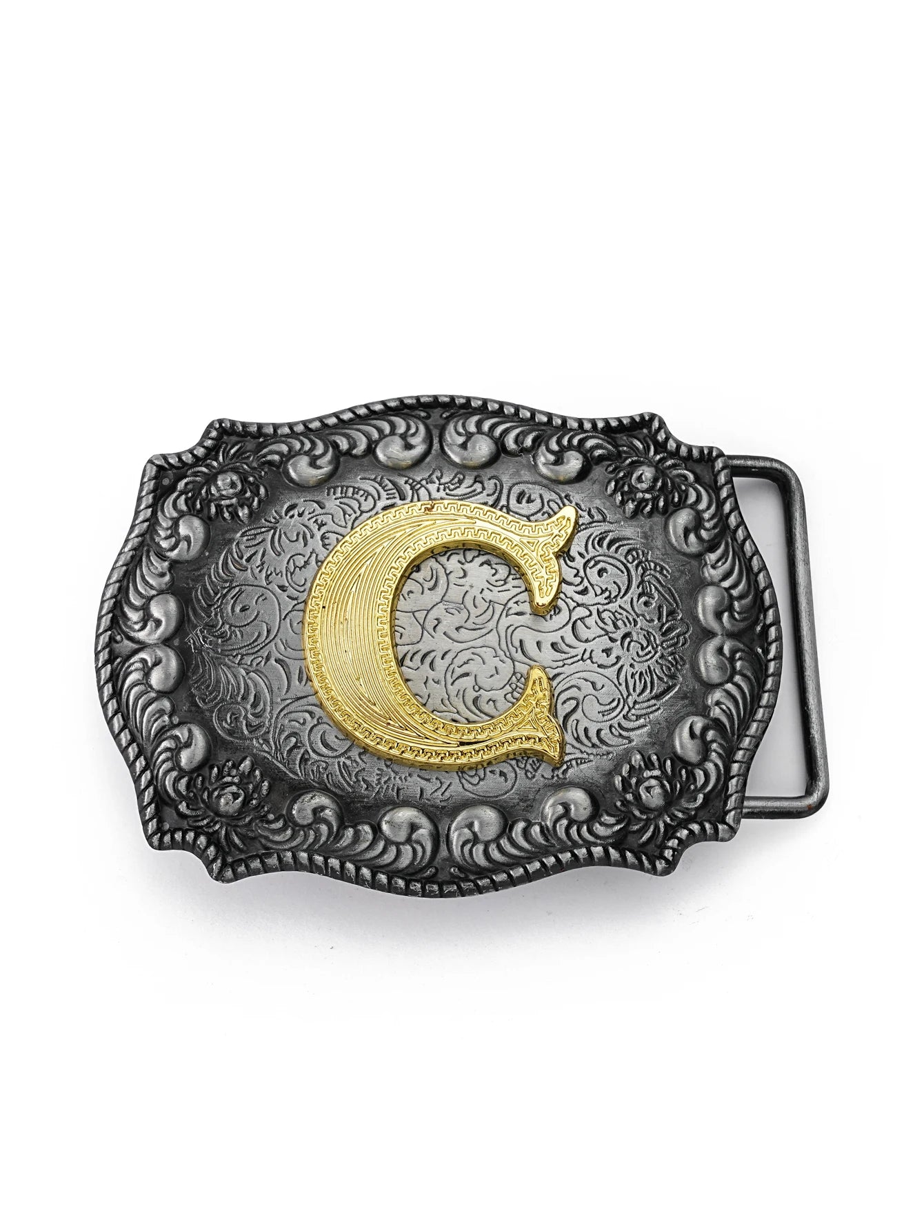 Boucle de Ceinture Lettre Initiale