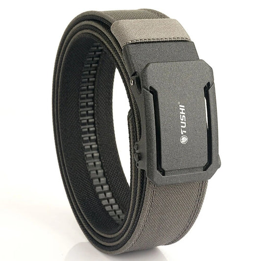 Ceinture Automatique Homme Militaire en Nylon Boucle Métal