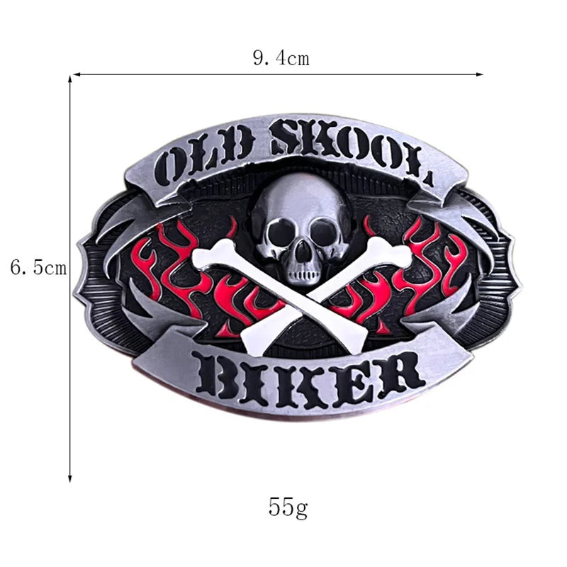 Boucle de Ceinture Old School Biker