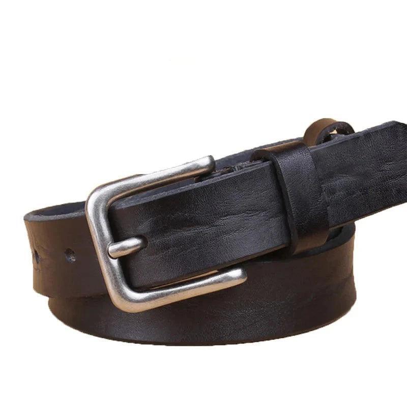 Ceinture Fine en Cuir