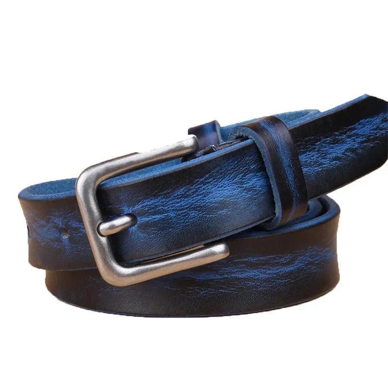 Ceinture Fine en Cuir