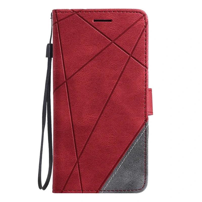 Étui portefeuille à rabat pour Samsung Galaxy