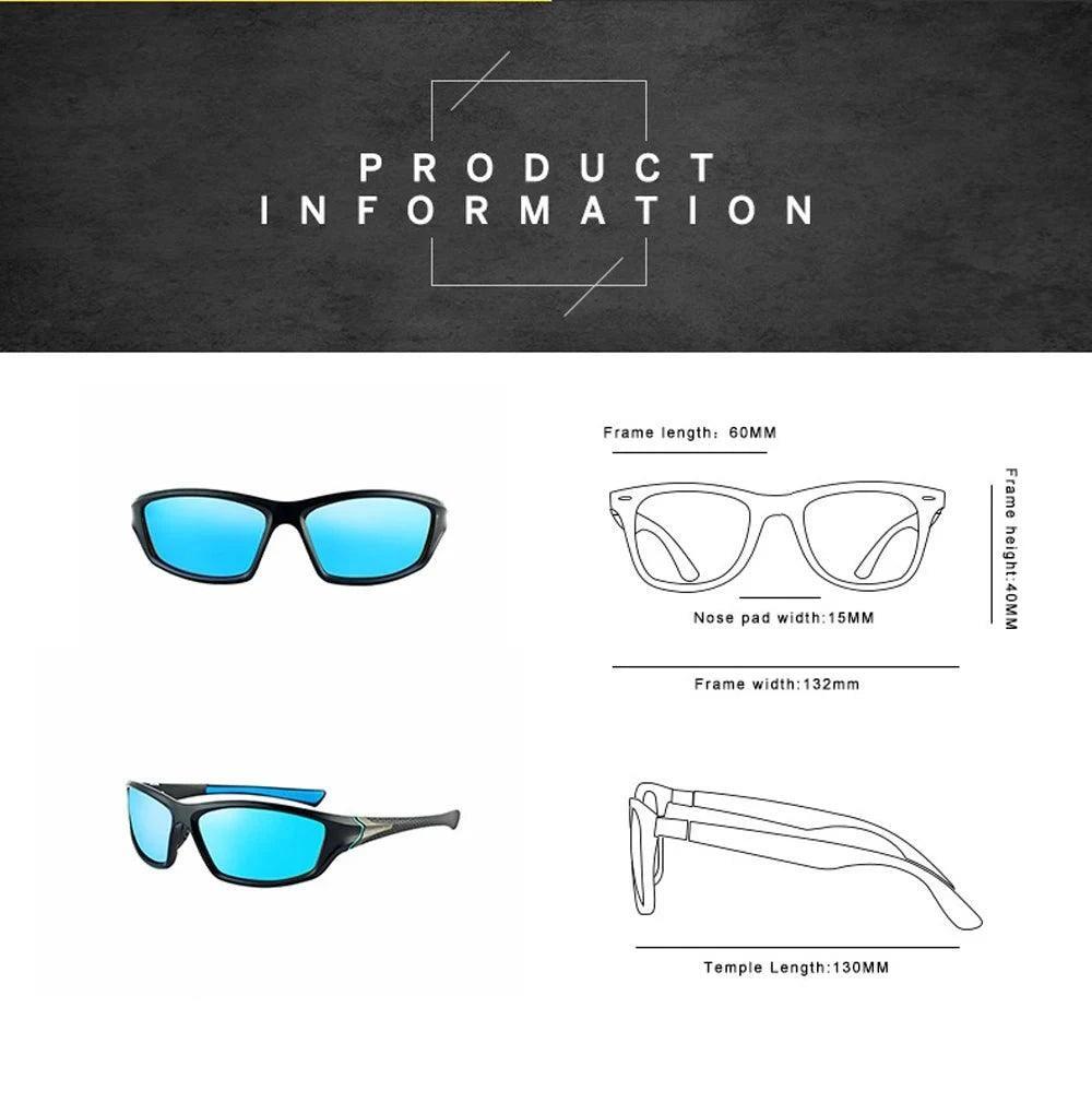 Lunette de Soleil Polarisées pour Homme