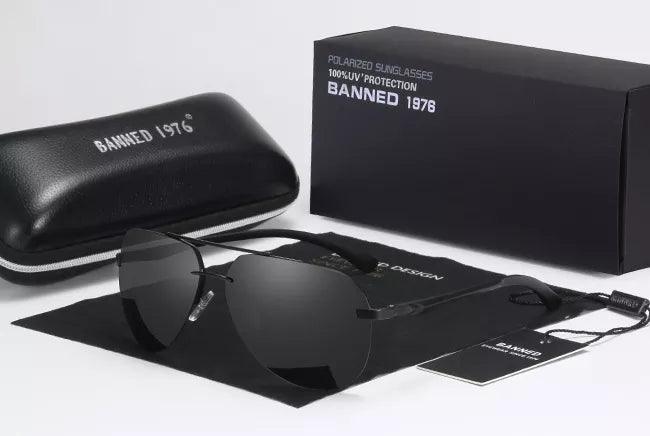 Lunettes de Soleil Aluminium/Magnésium noir