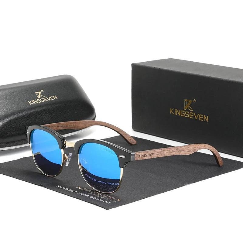 Lunettes de Soleil Polarisées en Bois pour Femme