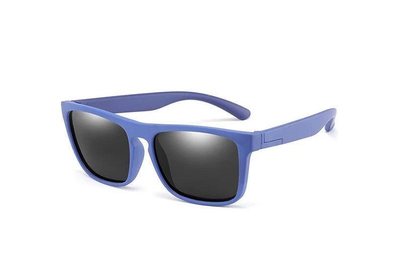 Lunettes Soleil enfant bleu gris