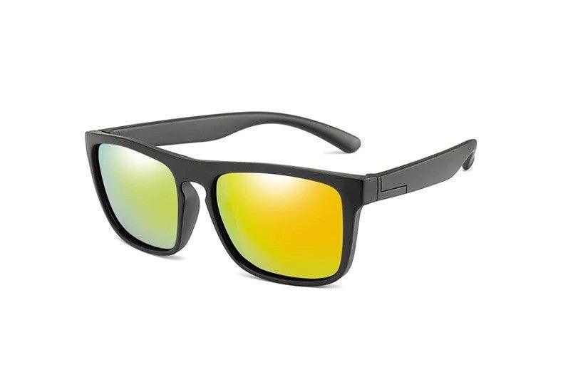 Lunettes Soleil enfant noir jaune
