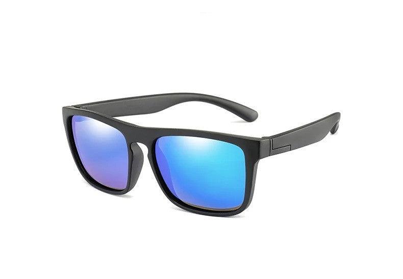Lunettes Soleil enfant noir bleu