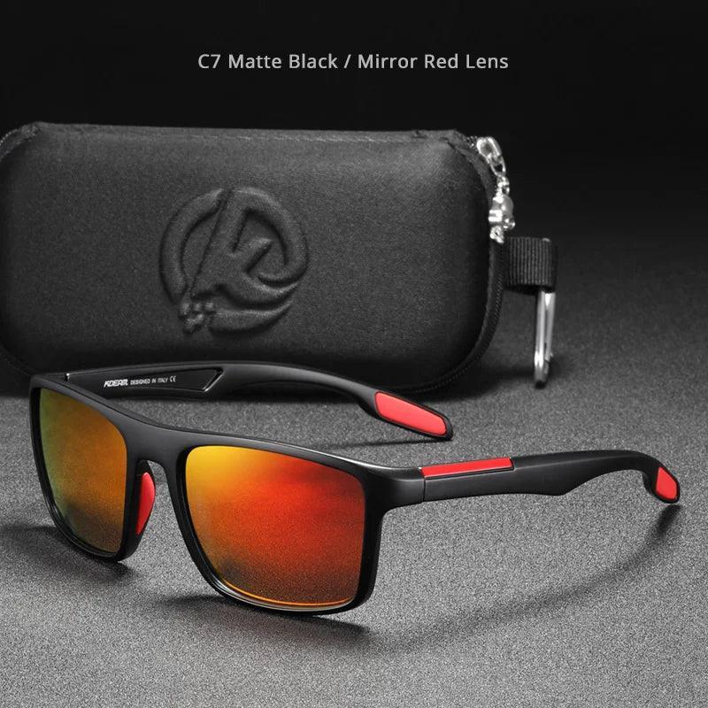 Lunettes de soleil rectangulaires ultra légères