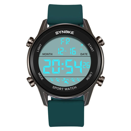 Montre Digitale Sport Homme Grand Écran LED