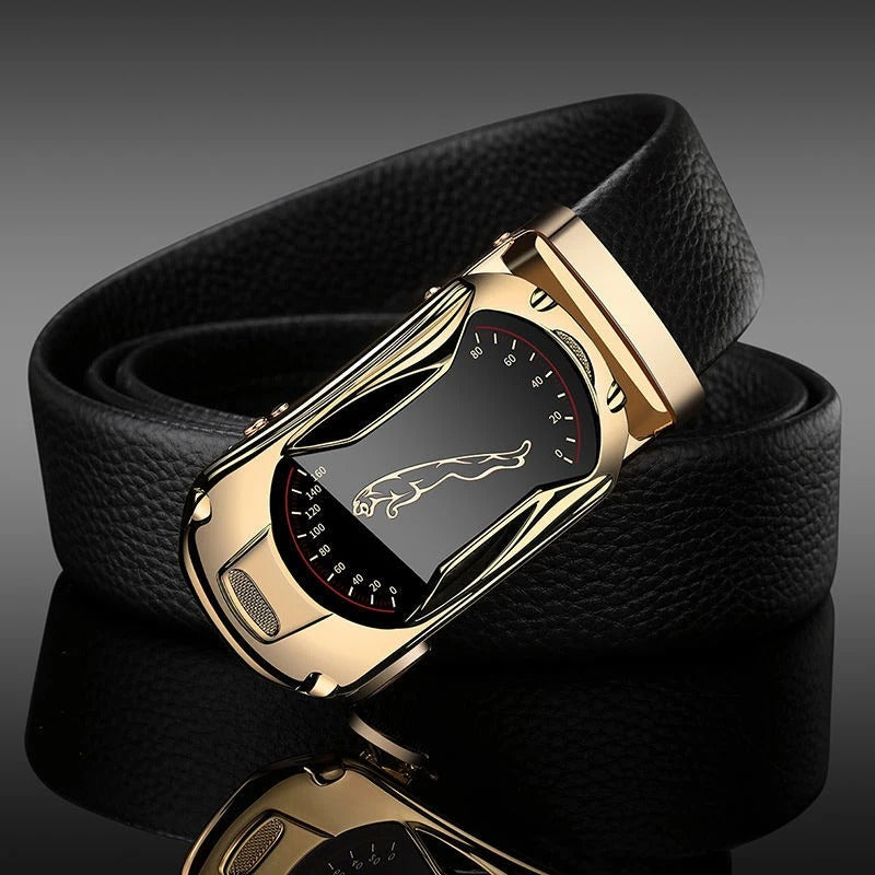 Ceinture Automatique pour Homme Boucle Jaguar