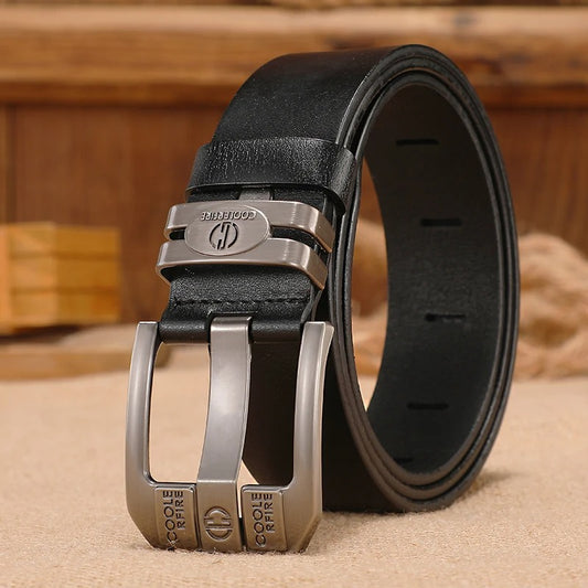 Ceinture de Cowboy en Cuir Véritable