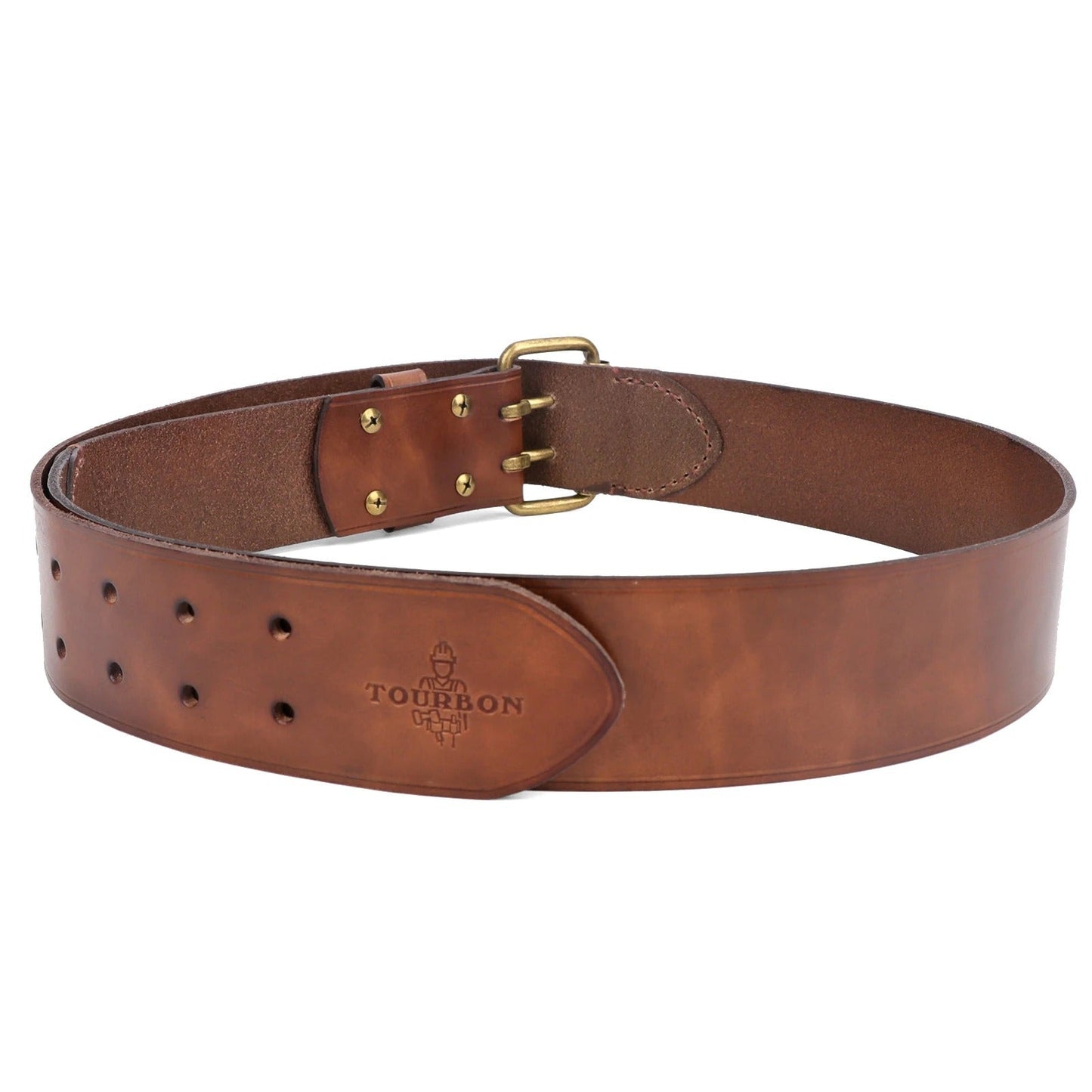 Ceinture en Cuir pour Homme Double Ardillons