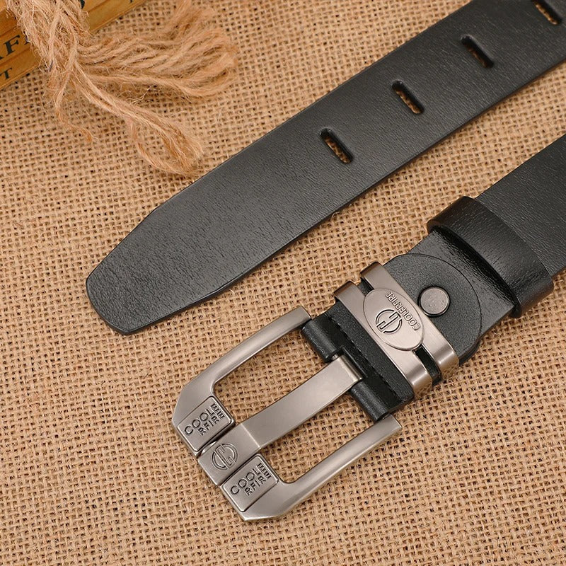 Ceinture de Cowboy en Cuir Véritable