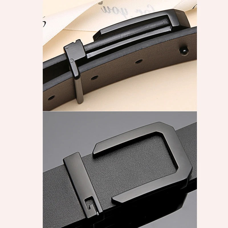 Ceinture de Luxe en Cuir pour Hommes