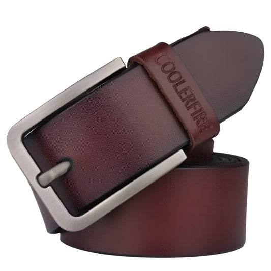 Nouvelle ceinture vintage en cuir de luxe de haute qualité pour Homme