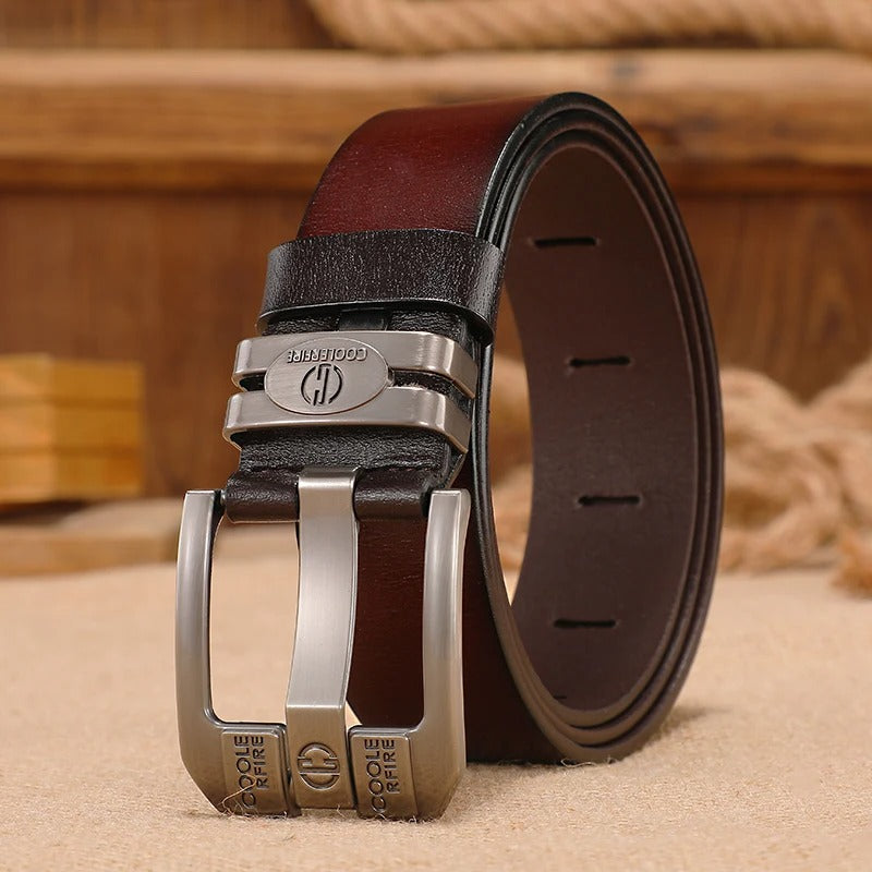 Ceinture de Cowboy en Cuir Véritable
