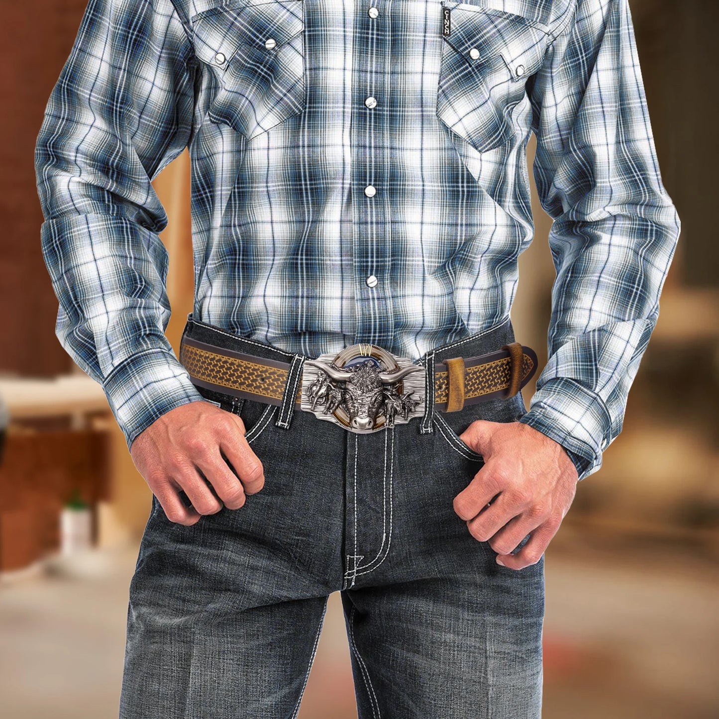 Ceinture Cowboy Vintage style Western
