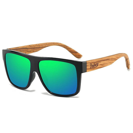 Lunettes de soleil polarisées en bois pour hommes et femmes