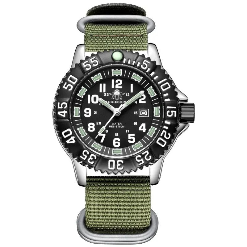 Montre de Plongée pour Homme Décontracté