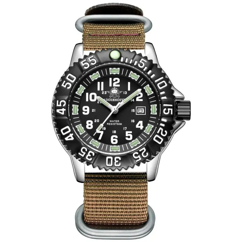 Montre de Plongée pour Homme Décontracté