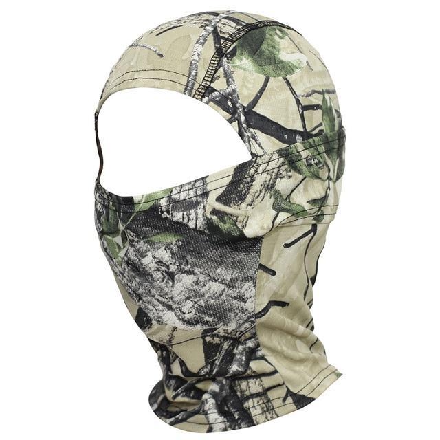 Cagoule de camouflage pour jeu style