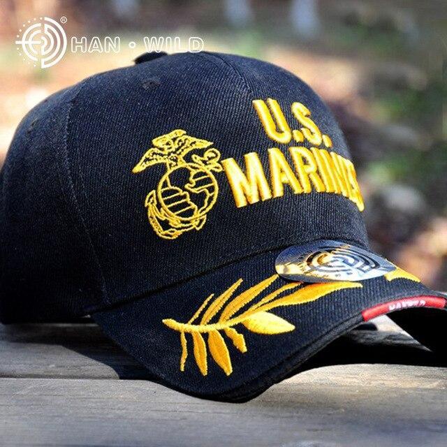 Casquette de Baseball Tactique US marines noire
