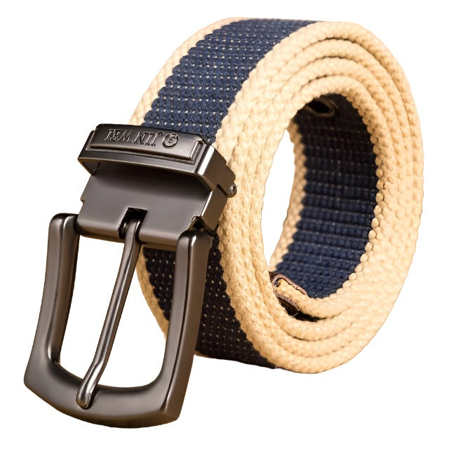 Ceinture Tactique à Boucle Détachable Bleu Marine avec Bande