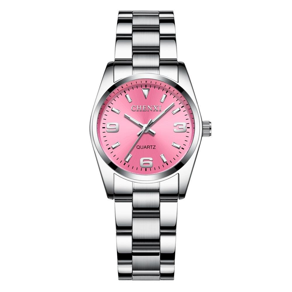 Elégante montre à quartz pour femme