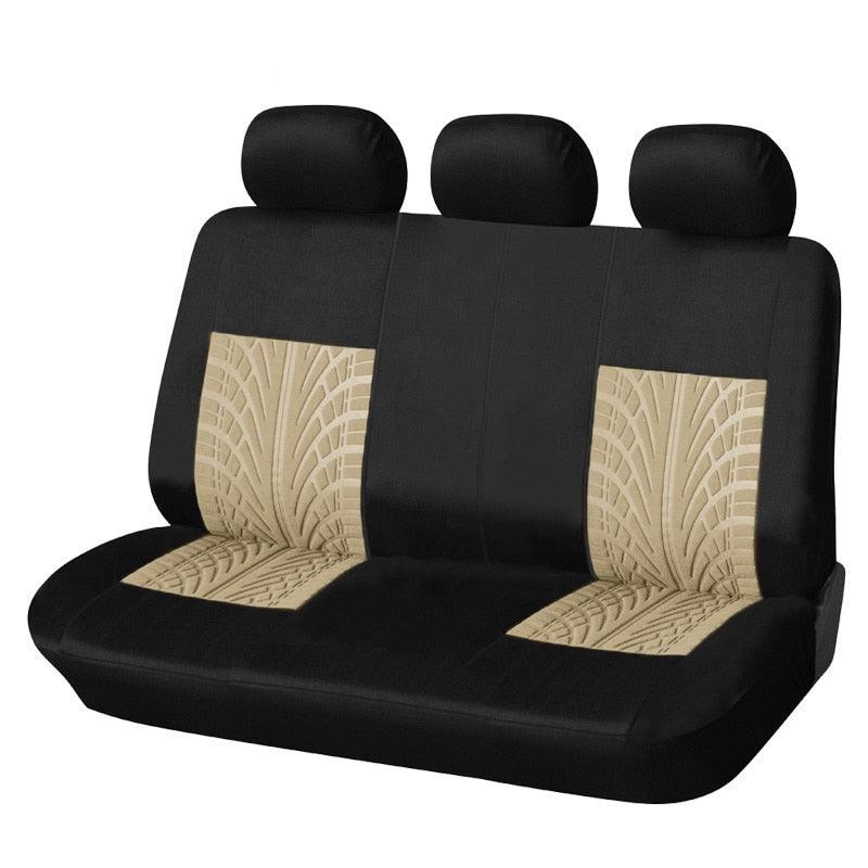 Housse de siège universelle beige banquette arrière
