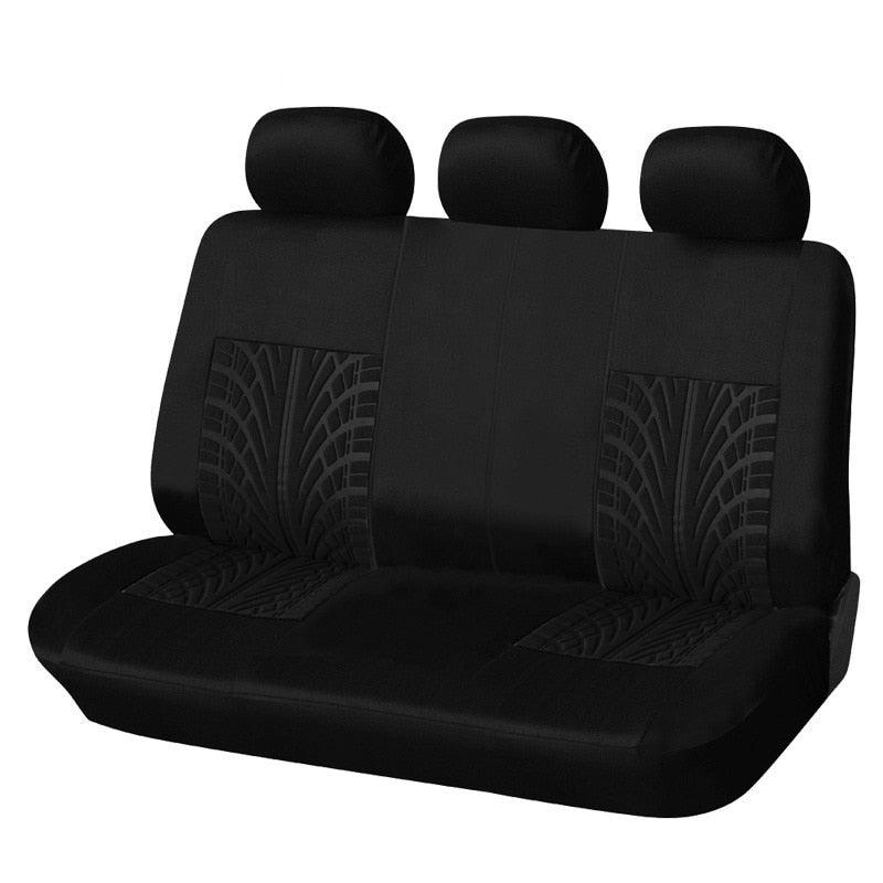 Housse de siège universelle noire banquette arrière