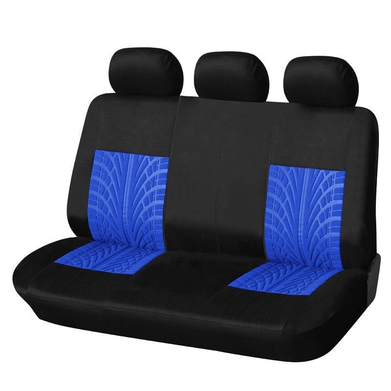 Housse de siège universelle bleu banquette arrière