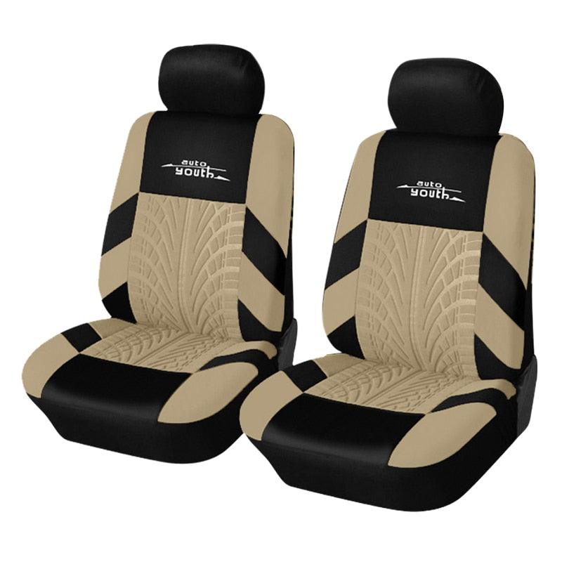 Housse de siège universelle beige 2 sièges