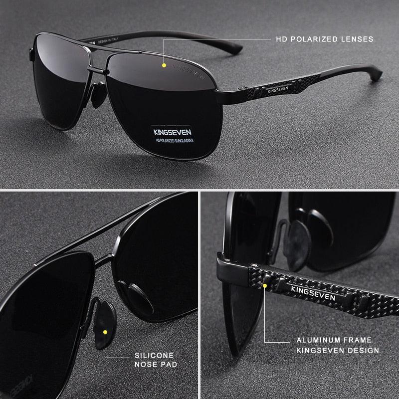 Lunettes de soleil Aluminium à verre polarisées