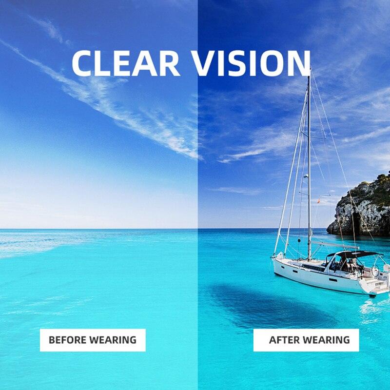 Lunettes de soleil rondes mixtes vision claire