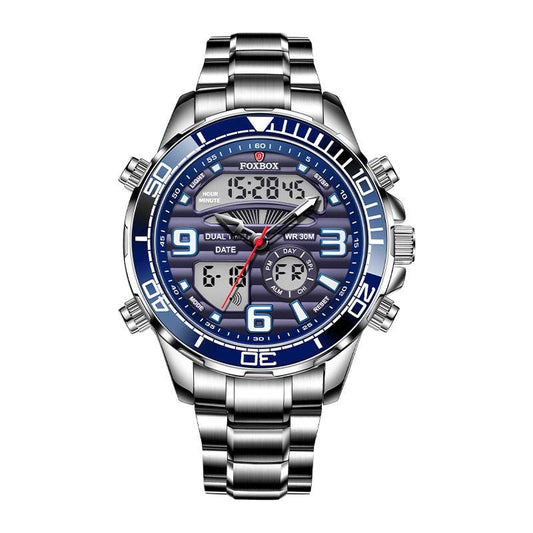 Montre Business Foxbox variant bleu