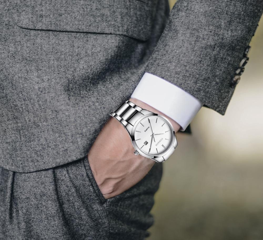 Montre Business analogique portée
