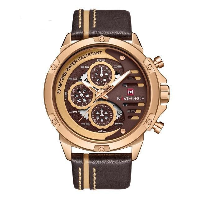 Montre Naviforce étanche à aiguille