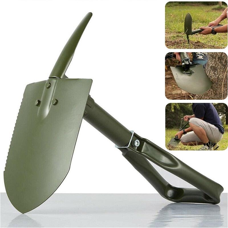 Pelle de secours, pioche