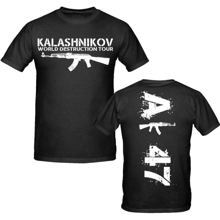 T shirt décontracté Ak 47 pour homme