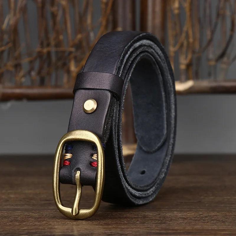 Ceinture cuir femme