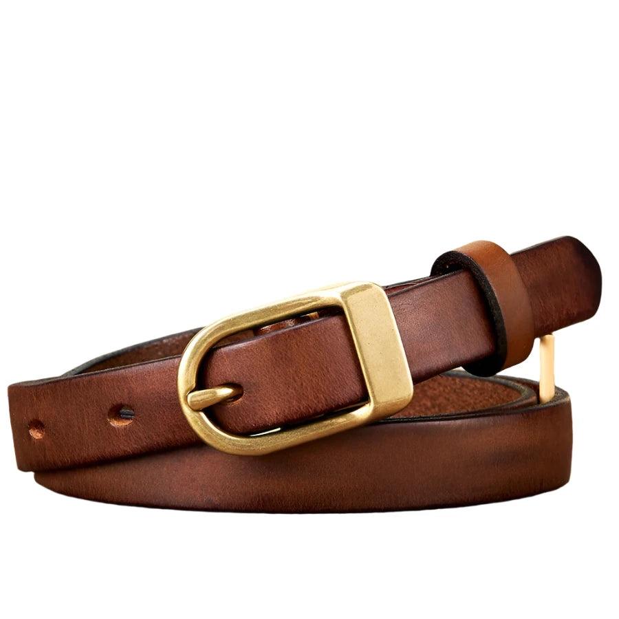 Ceinture pour Femme en Cuir Fine