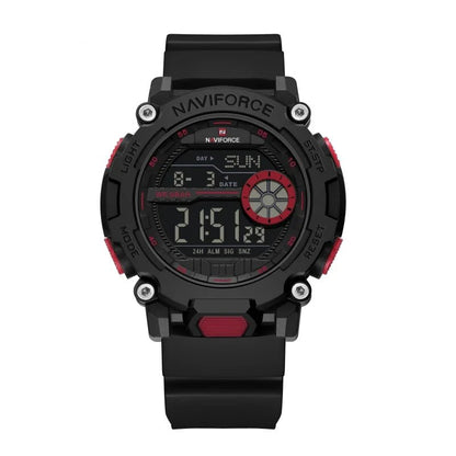 Montre Digitale  Homme – Étanche 5 ATM, Mode Lumineux & Alarme