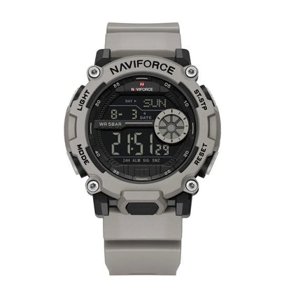 Montre Digitale  Homme – Étanche 5 ATM, Mode Lumineux & Alarme