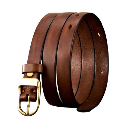 Ceinture pour Femme en Cuir Fine