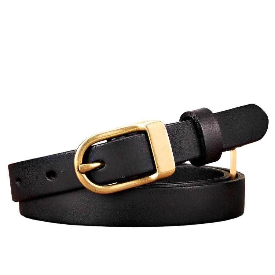 Ceinture pour Femme en Cuir Fine