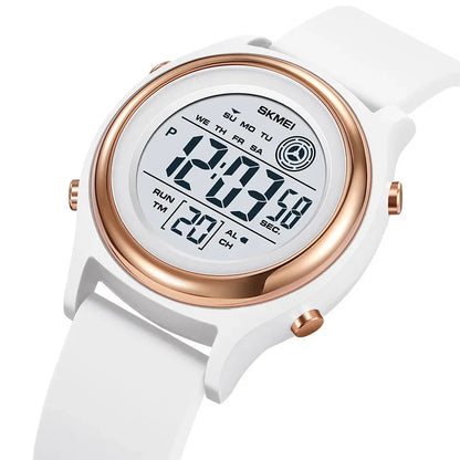 Montre Sport Femme – Étanche, Antichoc & Multifonction