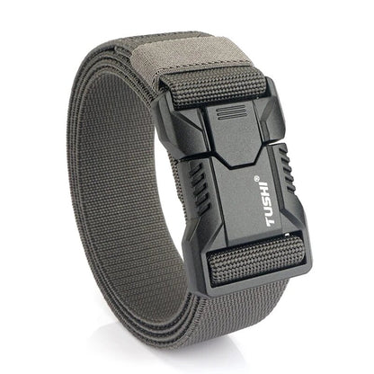 Ceinture Tactique Automatique Homme Boucle Aluminium à Dégagement Rapide