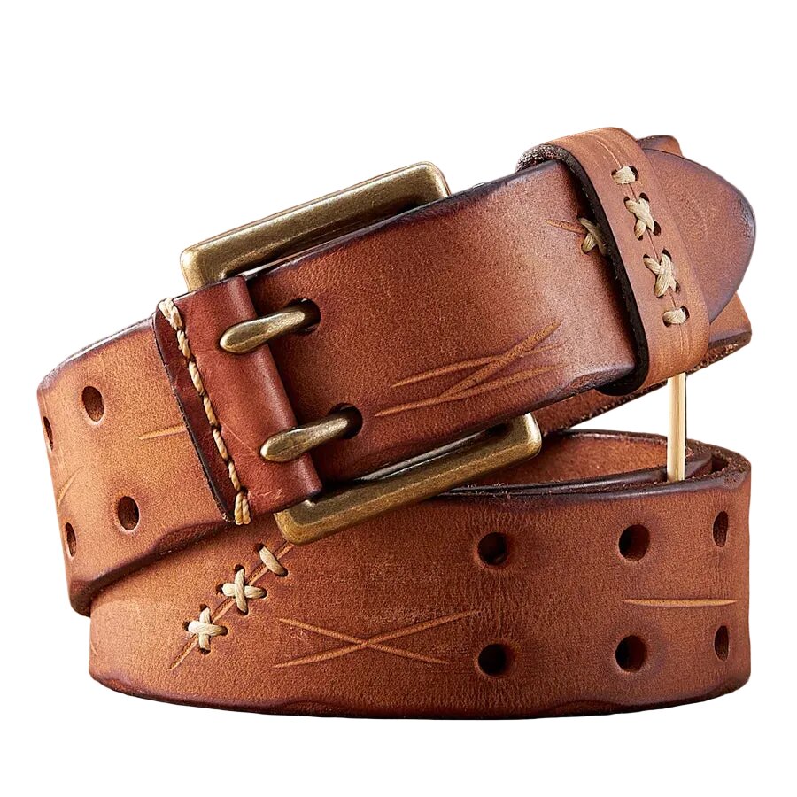 Ceinture Homme Cuir Véritable Style Militaire